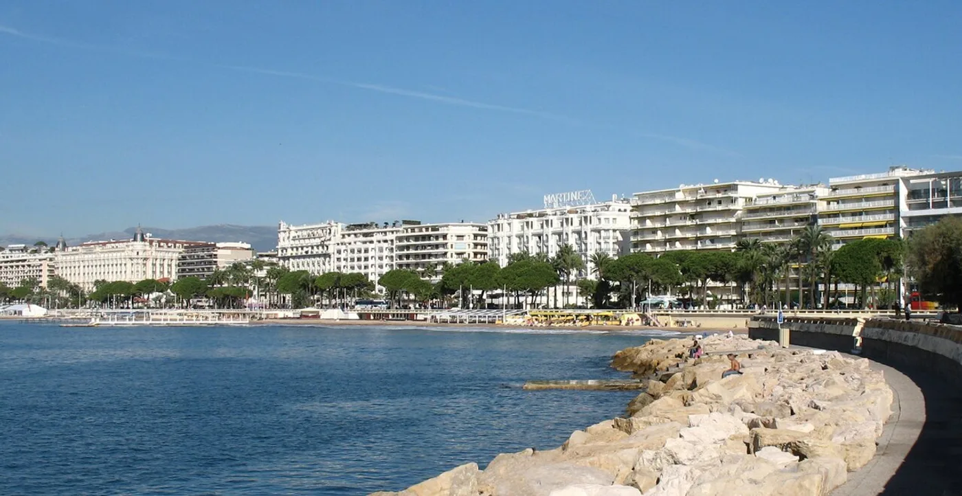 La Croisette y el Carlton, Cannes