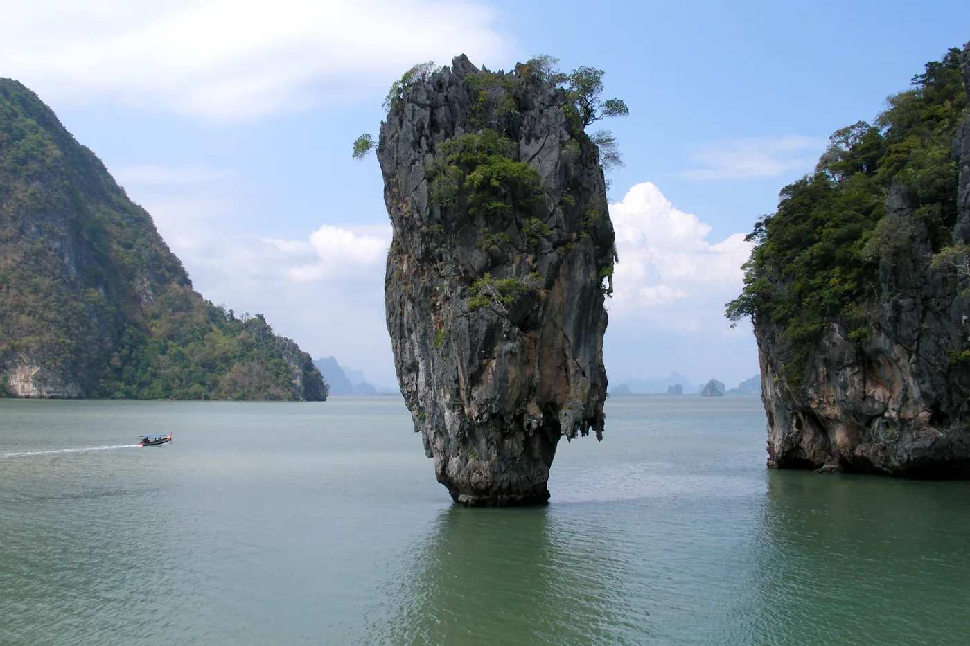 Khao Phing Kan, la isla de James Bond, Bahía de Phang Nga