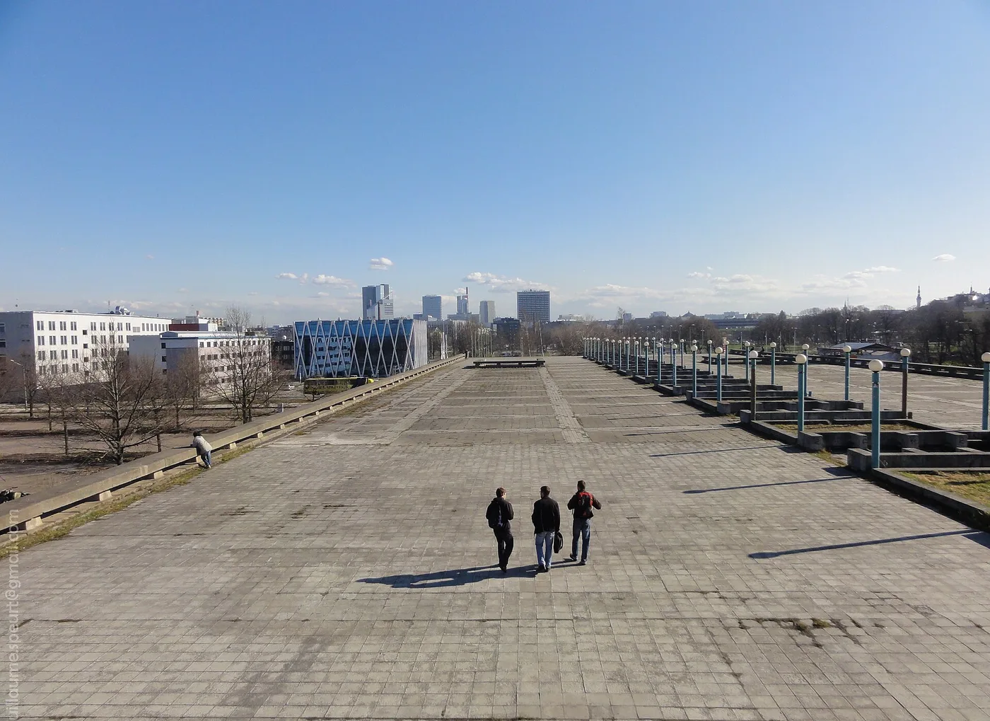 Linnahall y la autopista Laagna, Tallin